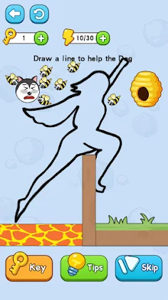 Help The Dog - Draw To Save - Screenshot 2