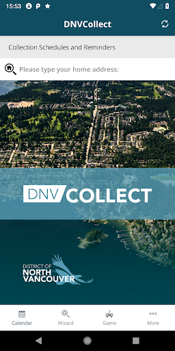 Android application DNVCollect screenshort