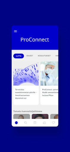 ProConnect by Pfizer Screen 2