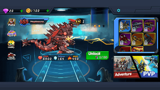 Mech Battle: Jurassic Dinosaur