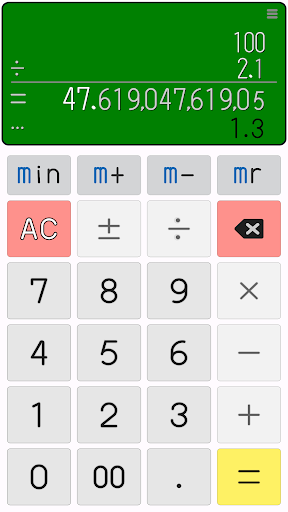 Calculator +HEX Screen 2