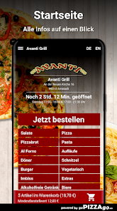 Screenshot 2 Avanti Grill Arnstadt android