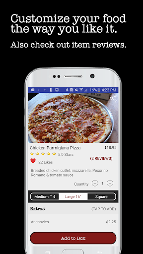 Giannis Pizza Screen 2
