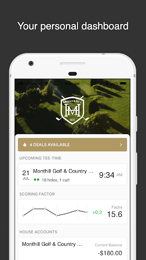 Android application MontHill screenshort