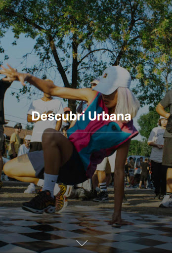 Android application Descubrí Urbana screenshort