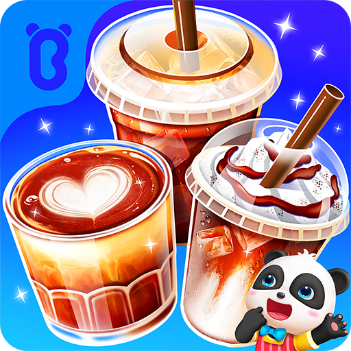 Baby Panda’s Summer: Café logo