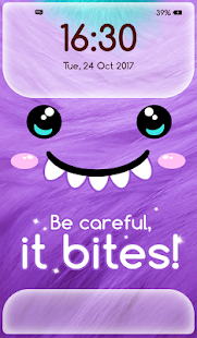Girly Lock Screen Wallpaper with Quotes 4.4 APK screenshots 9
