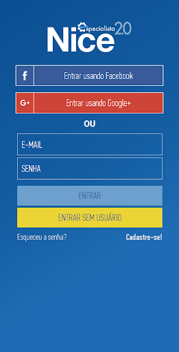 Android application Especialista Nice 2.0 screenshort