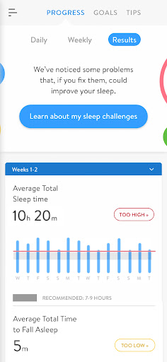 Screenshot of doze: goodnight mind for teens