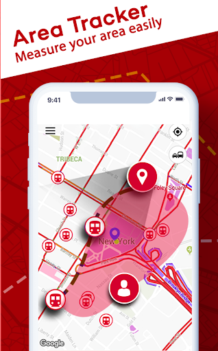 GPS Field Area Measurement App Screen 2