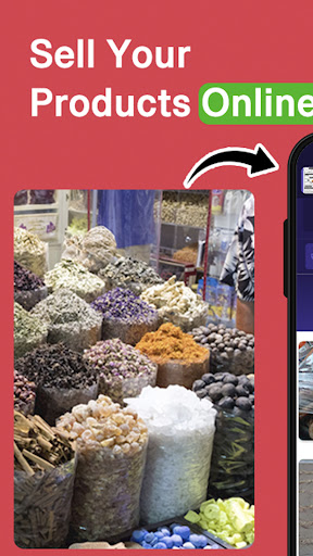 Android application ec-Commerce: Website Builder screenshort