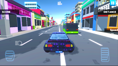 Highway Car Race Simulation Fast Cars Racing