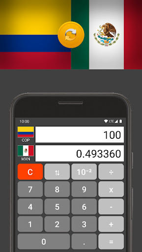 Mexican Peso / Colombian Peso Screen 2