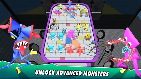 Merge Blue Monster: Battle Run MOD APK v1.0 [Unlocked] 3