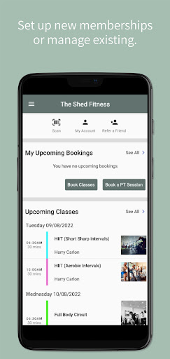 The Shed Fitness Screen 2