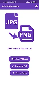 JPG To PNG Converter