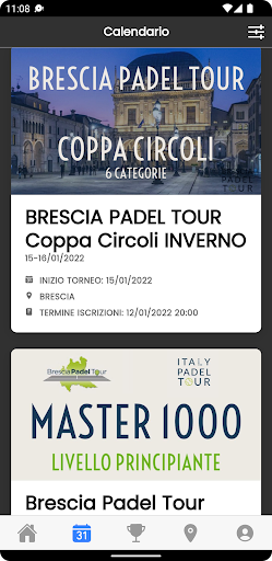 ItalyPadelTour Screen 3