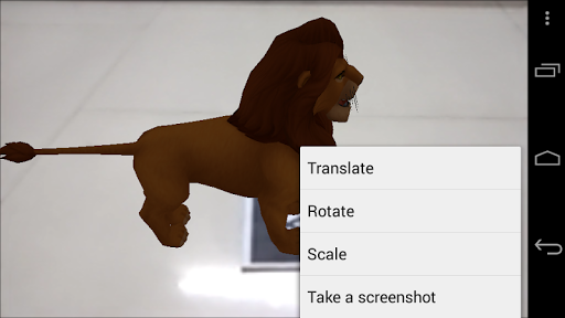 PlayWithAR Screen 3