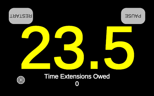 Poker Shot Clock Screen 2