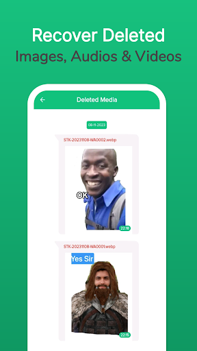 WAMR: Recover Deleted Messages Screen 2