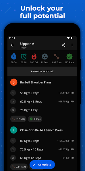 Progression - Fitness Tracker 5.2.1 APK + Mod (Unlocked / Pro) for Android
