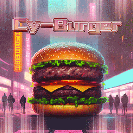 Cyber Burger: Food Restaurant 9.0 Icon