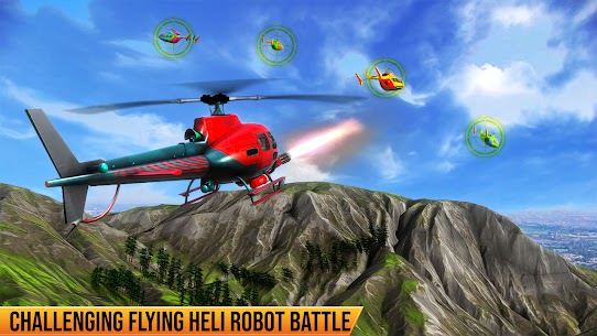 US Car Robot Bus Transform Helicopter Robot Game Mod Apk app for Android 3