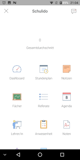 Stundenplan Schulplaner Screen 2
