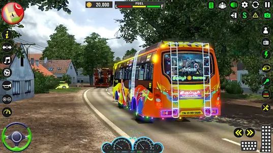 Trò chơi láxe buýt thực sim 3d