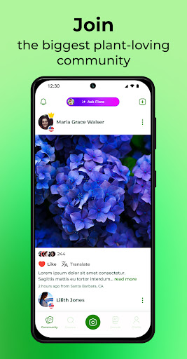 Screenshot of PlantSnap: plant identifier
