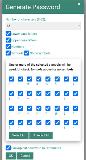 Harp Password Screen 2