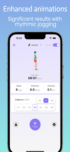 Jogging Cadence Trainer 180BPM Screenshot 4 - AppWisp.com