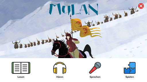Android application Mulan AR screenshort