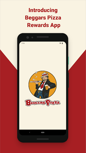 Android application Beggars Pizza screenshort