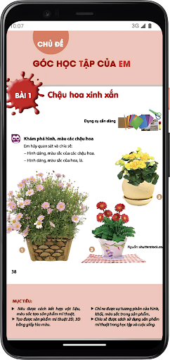 Mĩ thuật Lớp3 - Bản1 Screen 3