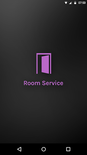 Android application RoomService screenshort