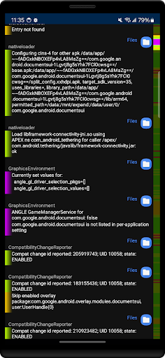 Logcat Reader Screenshot 3 - AppWisp.com