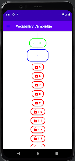 Android application Vocabulary Cambridge screenshort