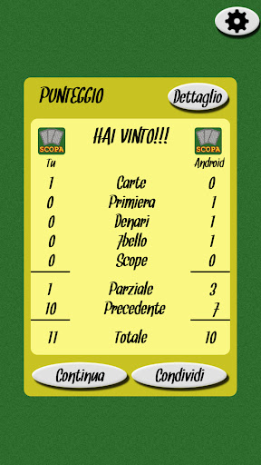 Scopa screenshot 4