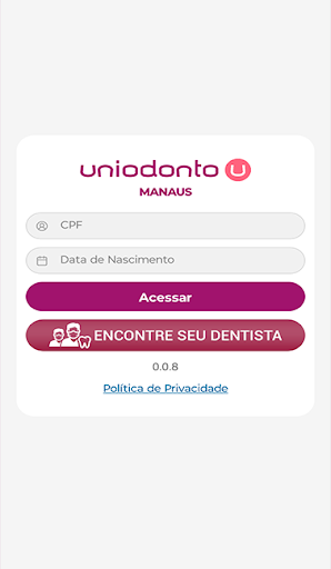 Android application Uniodonto Manaus screenshort