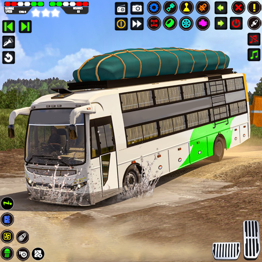 Luxury City Bus Driver Games logo