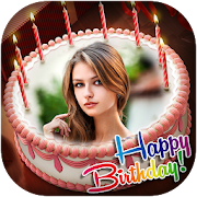 Birthday Cake Photo Frame - Collage Editor  Icon