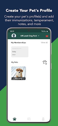 Screenshot of Off Leash Dog Park and Bar