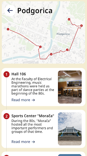 Rock Tours Screen 2