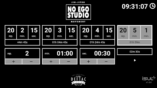 JiuJitsuTimer TV - Deftac