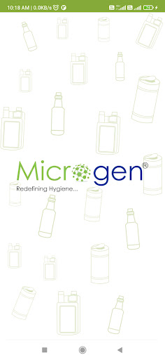 Android application Microgen Hygiene screenshort