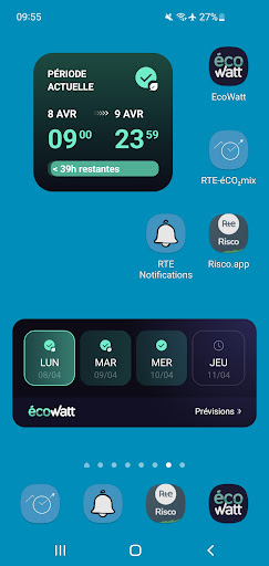 Android application EcoWatt screenshort