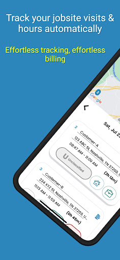 Android application LocusB: Track your every hour screenshort