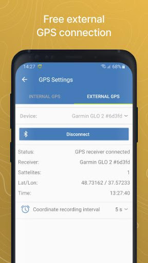GPS Fields Area Measure Screen 3