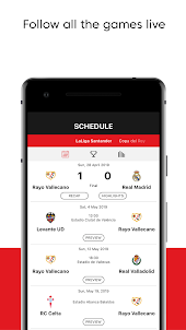Rayo Vallecano - Official App